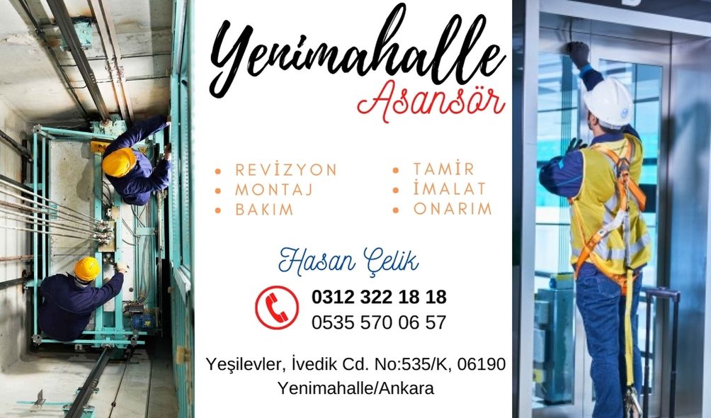 yenimahalle asansör firmaları
